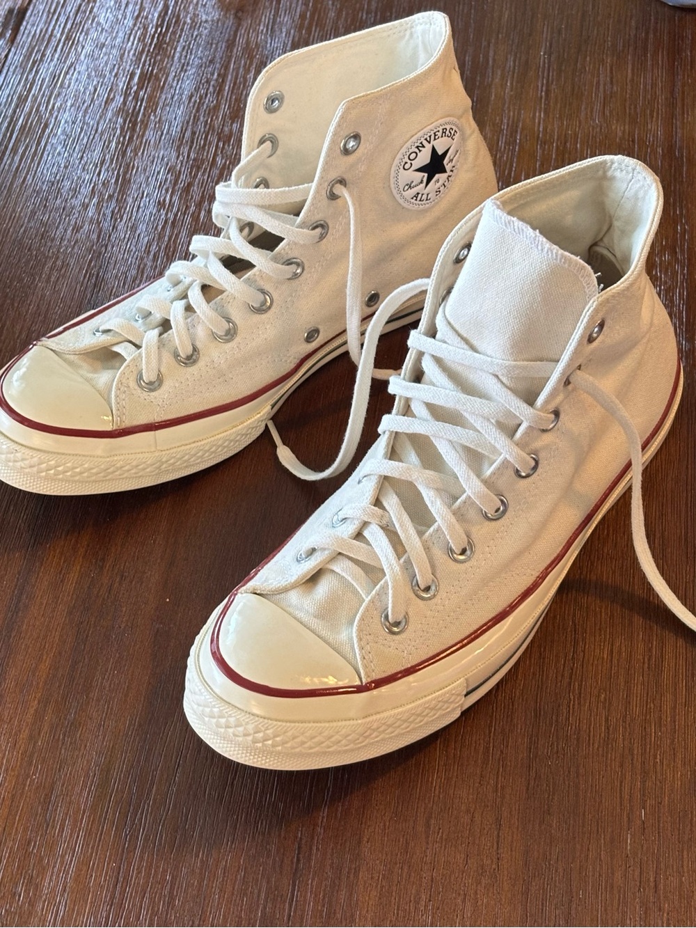 Converse High Top Off-White Chuck 70 Canvas Unisex Size 9 Men / Women’s 11